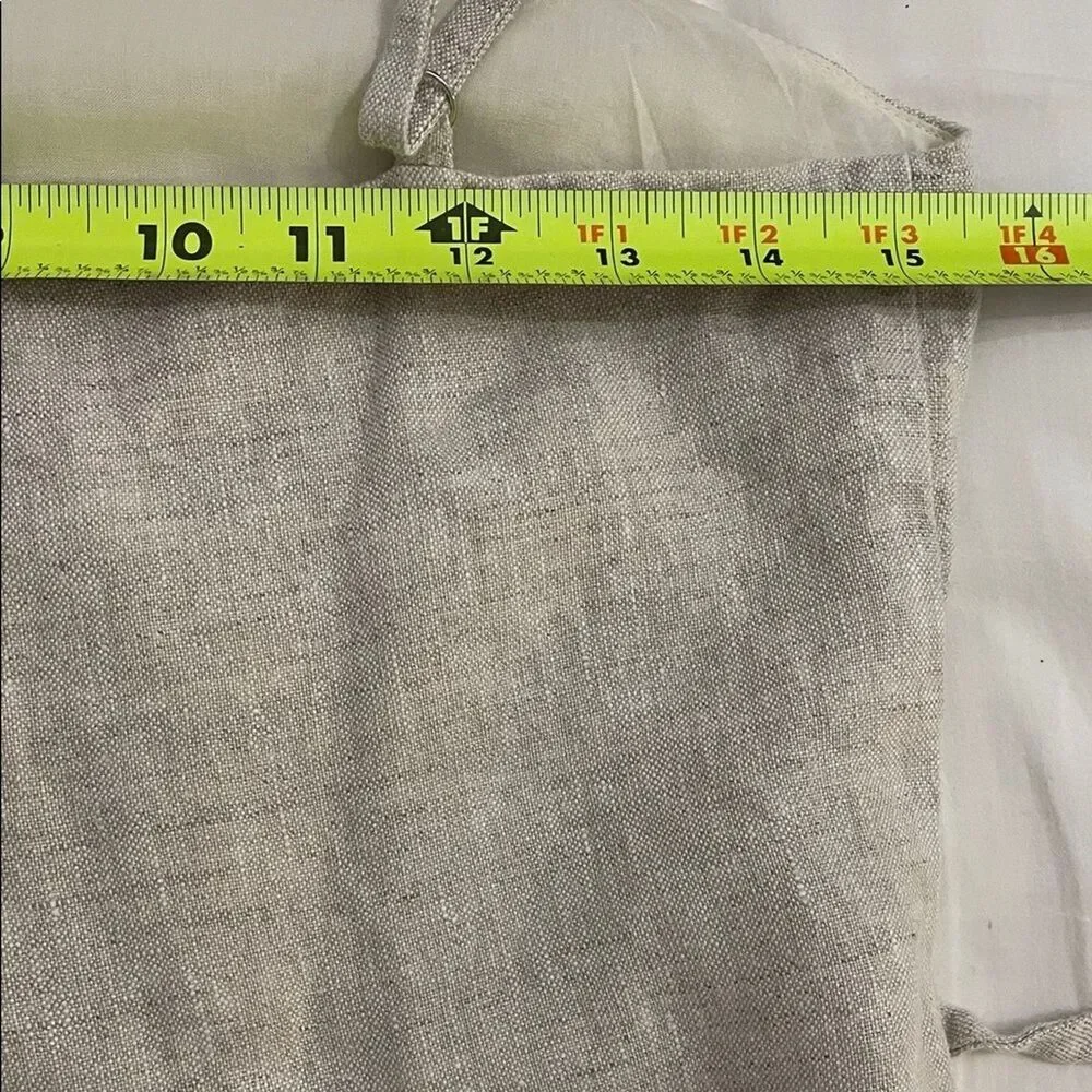 Reformation Harper Oatmeal Linen Romper Womens Size 4 Minimalist